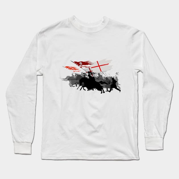 Attacking army Long Sleeve T-Shirt by ArtForge